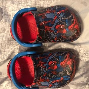 Kids Spider-Man crocs